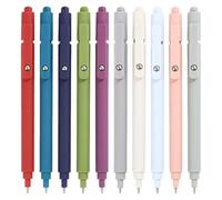 DHSBGWSX 10 Pezzi Di Penne A Sfera Colorate Morandi, Penne A Sfera Estetiche, Penne Gel Click, Penne Scrittura Liscia, Penne Multifunzionali Semplici, Cancelleria E Forniture Per Ufficio