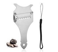 DHSBGWSX Affettatrice per Formaggio in Acciaio Inossidabile 1 Pezzo, Grattugia per Tartufi 1 Pezzo, Taglia Tartufi con Lama Regolabile, Utensili da Taglio Manuali, Affetta Tartufi Portatile