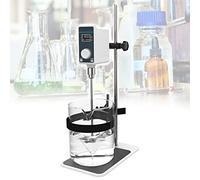 DHsdlpLU Agitatore A Testa Digitale da Laboratorio, Volume di Agitazione Massimo: 10 L/20 L, con Piastra di Agitazione/Supporto/Fissaggio del Recipiente, 100-240 V,OS-10L