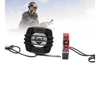 DHsdlpLU Altavoz Estéreo para Motocicleta con Control por Cable Graves Mejorados Micrófono con Cancelación De Ruido De 2 A 2,5 Pulgadas,C