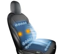 DHsdlpLU Coprisedile rinfrescante Estivo per Sedile Anteriore Auto, Cuscino rinfrescante 3 in 1 con Massaggio e Temperatura per conducenti e Ufficio,D