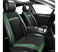 DHsdlpLU Coprisedili per Auto 3 in 1 con Ventilazione e Raffreddamento Estivo, universali, Adatti per la Maggior Parte di Auto, SUV, berline, Pick-up, Veicoli,Green-24V