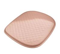 DHsdlpLU Cuscino per Sedile Auto in Gel di Seta ghiacciata, Traspirante, Estivo, rinfrescante, per alleviare la Pressione del Dolore al coccige, per Auto, Ufficio,A