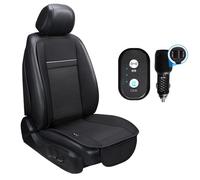 DHsdlpLU Cuscino per seggiolino Auto 3 in 1 rinfrescante Estivo 12V, Sedile Singolo, con aspirazione e soffiaggio, Sedile Anteriore per Auto, Camion, SUV,Blue