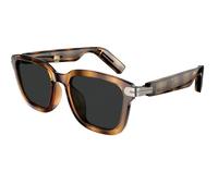 DHsdlpLU Occhiali da Sole Bluetooth Intelligenti alla Moda per Guida all'aperto da Uomo retrò, Chiamata e ascolto di Musica, Protezione UV, 6 Ore di Durata,Leopard-Print