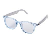 DHsdlpLU Occhiali da Sole Bluetooth Intelligenti Oversize per Donne e Uomini, Ascolta Musica e chiamate, Occhiali fotocromatici Comodi da Indossare, Luce Blu,Blue