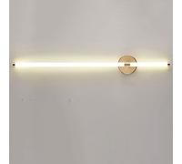 DHSKFUA Barra a Parete dimmerabile LED LED Linear Strip Sconcetto Lampada da Parete in Vetro con Telecomando, apparecchi minimalisti di Illuminazione da vanità Progress