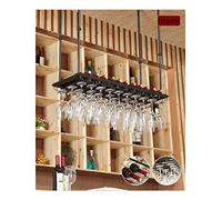 DHSKFUA Decorazione di piastre di vino a sospensione/soffitto Decorazione di pinne per vino porta calici per vino rosso porta per vino a parete porta barra da barretta per la casa ristorante per casa