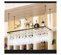 DHSKFUA Porta di vino appeso Porta di vetro Vino Wall Appesi Ornamenti in acciaio inossidabile Explay, adatto per calici, bicchieri rossi Cucine per la casa Cucine per la casa. progress