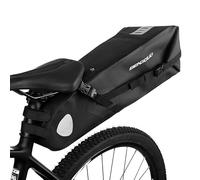 DHSUN Borse da sella per bicicletta da 15 l, 100% impermeabile, borsa da sella per bici da strada, per bici da corsa e MTB, per biciclette all'aperto, mountain bike, bici da corsa