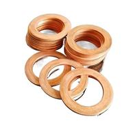 DHSWZ Ctongrun-Rondelle di Tenuta Rondella di Rame M19 Rondella Piatta di Rame, rondella di Tenuta, Resistente all'Usura (Inner Diameter : 19x27x1(20pcs))