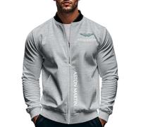 DHUAOPCK Giacca Leggera da Uomo a Maniche Lunghe A.s.t.o.n M.a.r_tin, Giubbino Classica da Esterno Full Zip, Cardigan Il Tempo Libero Unisex, Uomo(Light Grey,XL)