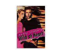 DHUQWEYWQEB Poster artistico da parete su tela con immagine di cuore selvaggio, decorazione per la casa, soggiorno, camera da letto, 20 x 30 cm, senza cornice