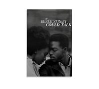 DHUQWEYWQEB Poster artistico da parete su tela con immagine di "If Beale Street Could Talk2", decorazione per la casa, soggiorno, camera da letto, 60 x 90 cm, senza cornice