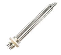 DHVIJA Riscaldatore 12V / 24V / 36V / 48V Immersione Tubolare Acqua Riscaldamento DN25. Thread Solar Water Riscaldaster Resistenza Joyous(Heater,12v 600w BSP)