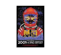 DHWDPO Poster del film 2001 Odissea nello spazio, su tela, decorazione artistica da parete per casa, soggiorno, camera da letto, 30 x 45 cm, senza cornice