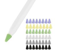 DHWEKU 48Pezzi Tappi per Pennini di Pencil in Silicone Compatibile Tappi per Punte in Silicone Compatibile con A Pencil 1 & 2 Ultra Sottile Copertura della Punta per Pencil Punta Ricambio 6 Colori