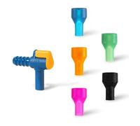 DHWEKU Valvola Morso,6 PCS Bocchini in Silicone,Valvola per Morso,Bite Valve,Tubo per Bevande da Ciclismo All'aperto,Ricambio Bocchino,per Il Serbatoio della Vescica di Idratazione dello Zaino