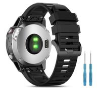 DHWGang Cinturino in Silicone Compatibile con Fenix 8 47mm/Fenix 7/Fenix 7Pro/Fenix 6Pro/Fenix 6/Fenix 5/Fenix E 47MM/EPIX 2/Tactix 8 47MM, Cinturini Sportive per Forerunner 970/965/955/945/935/745