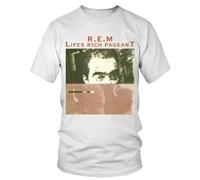 DHXKLCF R.E.M - Lifes Rich Pageant T-SHIRTWhiteS
