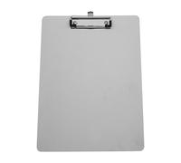 DHYAWUER Cartella per Appunti in Metallo Cartella per Appunti in Acciaio Inossidabile A4 Cartella per Archiviazione di Banconote Cartella per Appunti di Scrittura Menu Stecca per Affari