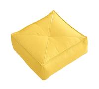 DHYUACN Cuscino Meditazione Cuscino da pavimento Futon spesso meditazione for la cerimonia del tè sul divano yoga(Yellow)