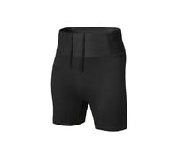 DHYUACN Pantaloni Corti Sportivi Pantaloncini a Compressione da Palestra for Uomo, a Doppio Strato, Sportivi, Fitness, Donna, for Yoga, Allenamento, Maratona, Corsa(Black - Men,M)
