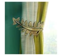 DHYUACN Supporto for Fermacravatte for Tende A Foglie 2 Pezzi/Set