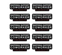 Di 10pcs Sarcastico Posto di Lavoro Spilla Emozione Collaboratore Mani Off Zn Lega Risvolto Pin per il Lavoro Scherzi Nero Humor Pin