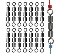 Di A Rotelle | 3 Rotelline Girelle per Persico 15 Pezzi - Kit in Rame Acciaio Inossidabile per Persico Trota - Acque Dolci e Salate