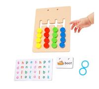 di Abbinamento Lettere 2-in-1 Giocattoli con Lettere in Legno Educativi e