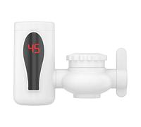 di acqua calda istantanea - 3 secondi di rubinetto elettrico veloce | Kit adattatore di riscaldatore senza serbatoio Kit Display digitale a LED rotabile Modi doppi per il lavaggio delle mani Bre