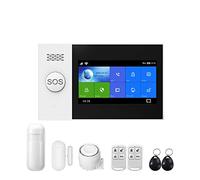 di allarme 4G 3G for la sicurezza domestica con telecomando Tuya for sirena solare wireless PIR per Ville e Magazzini(B-107.)