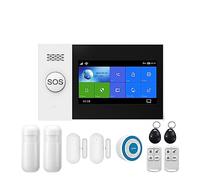 di allarme 4G 3G for la sicurezza domestica con telecomando Tuya for sirena solare wireless PIR per Ville e Magazzini(D-107.)