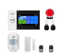 Di allarme antifurto for la sicurezza domestica GSM con sensore di movimento e compatibile con l'app IP Carema TUYA per Ville e Magazzini(W4B11)