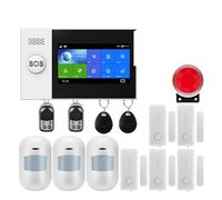 Di allarme antifurto for la sicurezza domestica GSM con sensore di movimento e compatibile con l'app IP Carema TUYA per Ville e Magazzini(W4B5)