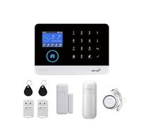 Di Allarme Di Sicurezza Antifurto For Casa Intelligente Senza Fili WiFi GSM Con Sirena Stroboscopica Esterna/interna Smart Life TUYA APP Telecomando(B)