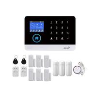 Di Allarme Di Sicurezza Antifurto For Casa Intelligente Senza Fili WiFi GSM Con Sirena Stroboscopica Esterna/interna Smart Life TUYA APP Telecomando(E)