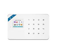 Di Allarme Di Sicurezza Domestica GSM Smart Tuya App Control Schermo A Colori Da 1,7 Pollici Kit Rilevatore A Infrarossi For Sirena Wireless Solare per Ville e Magazzini(W181 Alarm System)