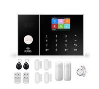 Di Allarme Di Sicurezza Domestica GSM WIFI Wireless Con Sensore Di Movimento Antifurto For Casa Intelligente Compatibile Con Tuya IP Camrea(D)