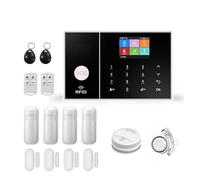 Di Allarme Di Sicurezza Domestica GSM WIFI Wireless Con Sensore Di Movimento Antifurto For Casa Intelligente Compatibile Con Tuya IP Camrea(L)