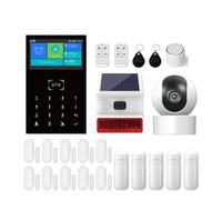 Di Allarme For Casa Intelligente Tuya Adatto For Interno Familiare Sicurezza Remoto For Telefono WiFi Semplice Sicuro(J)