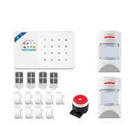 Di Allarme GSM Kit Allarme Domestico Supporto Anti-animale Domestico Rilevatore Sensore Di Movimento Sensore Porta Sirena per Ville e Magazzini(KIT 3)