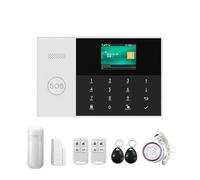 Di Allarme GSM WIFI Kit Intelligenti Di Allarme Di Sicurezza Domestica RFID Rilevatore Di Movimento PIR Con Controllo APP Telecamera IP(PG105-A..)