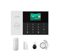 Di Allarme GSM WIFI Kit Intelligenti Di Allarme Di Sicurezza Domestica RFID Rilevatore Di Movimento PIR Con Controllo APP Telecamera IP(PG105-C..)