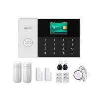 Di Allarme GSM WIFI Kit Intelligenti Di Allarme Di Sicurezza Domestica RFID Rilevatore Di Movimento PIR Con Controllo APP Telecamera IP(PG105-D..)