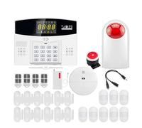 Di Allarme Intelligente GSM Antifurto Wireless W214 Telecamera IP Con Display LCD For Controllo Allarme Di Sicurezza Domestica Intelligente,Espandibile(Kit 2)