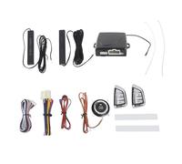 di allarme per auto DC12V Telecomando intelligente Kit di accesso senza chiave per avvio con un pulsante Universale per materiale ABS per veicoli 13 pezzi (Senza Bluetooth)