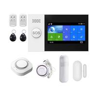 Di Allarme Sicurezza 4G TUYA Controllo App Smart Life Con Rilevatore Telecamera IP Kit Allarmi Intelligenti Domestici Wireless Wifi Facile Da Installare(F)