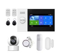 Di Allarme Sicurezza 4G TUYA Controllo App Smart Life Con Rilevatore Telecamera IP Kit Allarmi Intelligenti Domestici Wireless Wifi Facile Da Installare(E)